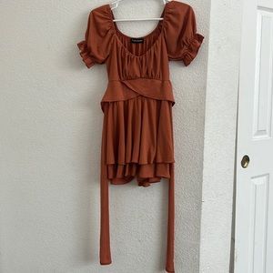 Women’s Size S milkmaid style romper